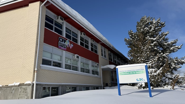 Le Pavillon de la santé du Centre de formation Harricana à Amos.