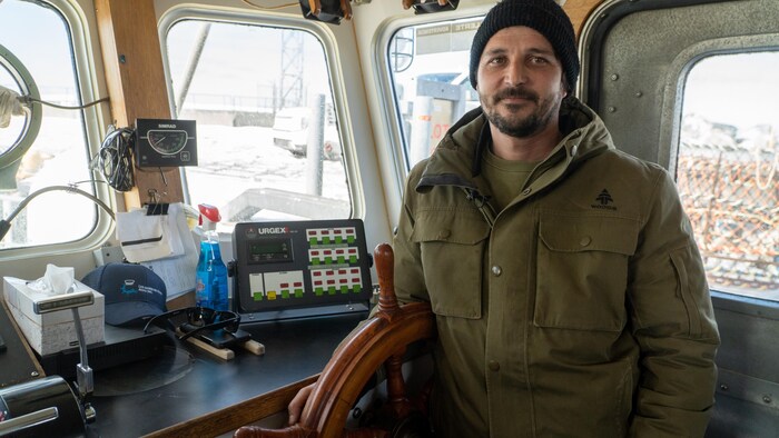 Le pêcheur de crabe des neiges Samuel Normand