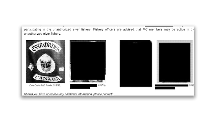 Un document montrant une veste de motard.