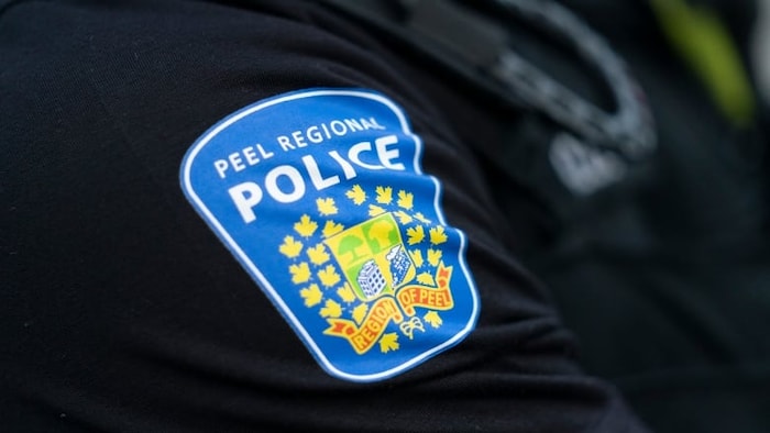 L'écusson de la Police régionale de Peel.