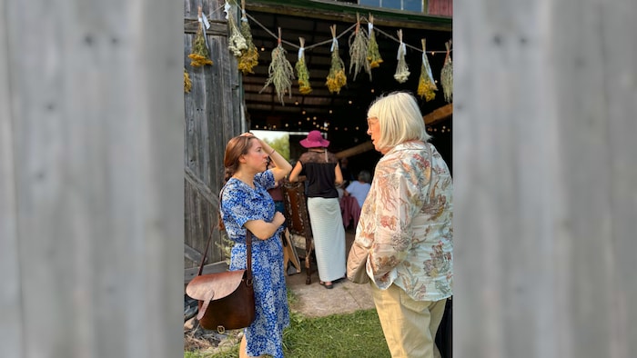 Perrine Leblanc et Louise Warren