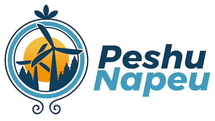 Le logo du projet de parc nommé Peshu Napeu.