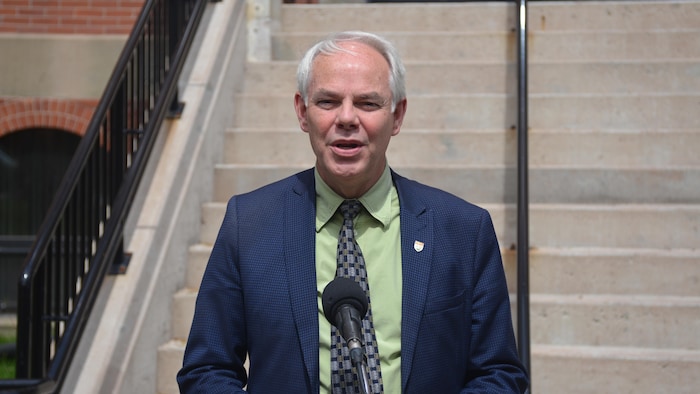 Peter Bevan-Baker, chef de l'opposition officielle à l'Île-du-Prince-Édouard.