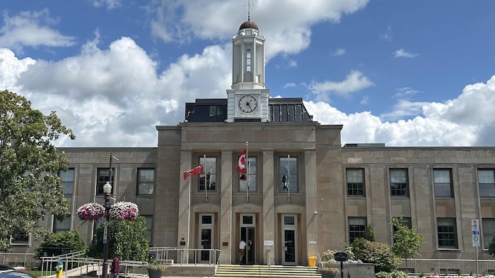 L’hôtel de ville de Peterborough.