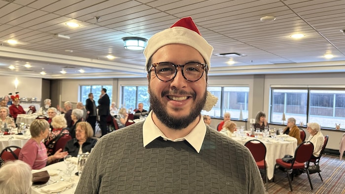 Keven Michaud est gestionnaire de l'organisme Les Petits Frères de Sherbrooke pour les régions de l'Estrie, la Montérégie et la Mauricie.