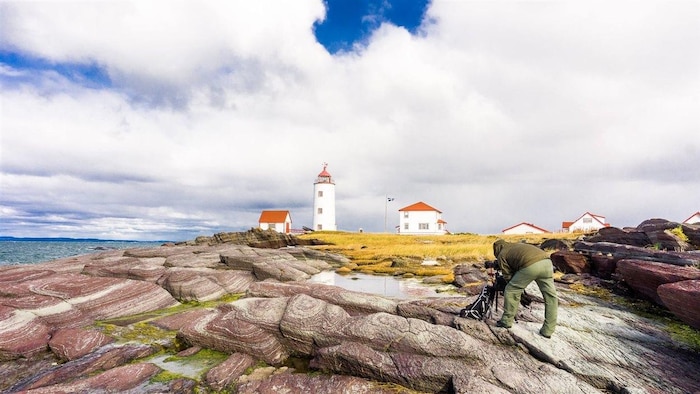 Le phare de l'île Verte.