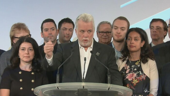 Le premier ministre du Québec, Philippe Couillard