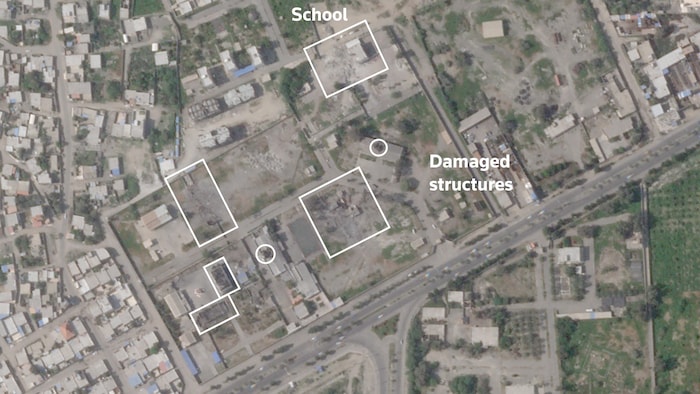 Une photo satellite.
