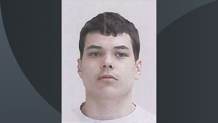 Une photo pixelisée de David Boucher-Trottier.