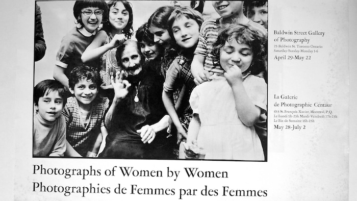 Portait d'une des photos de l'exposition Photographs of Women by Women de la Women's Photography Co-op. 