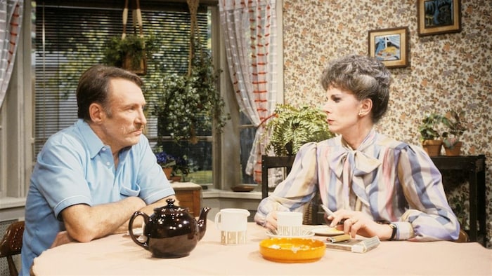 Béatrice Picard a joué dans «Bonne fête maman» avec Aubert Pallascio
en 1984.