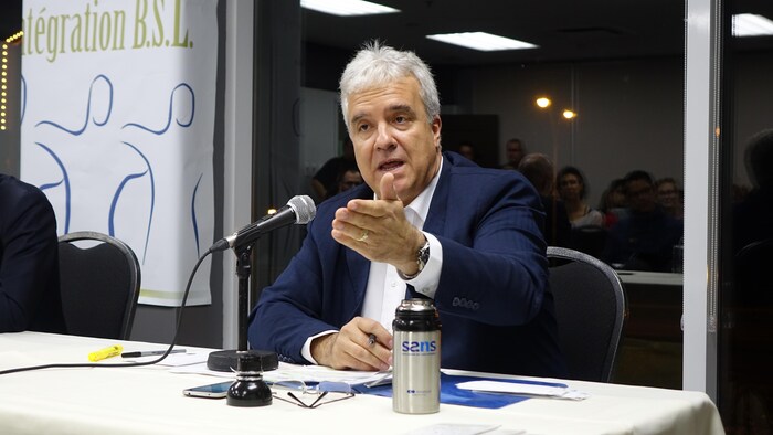 Pierre Chassé, candidat à la mairie de Rimouski
