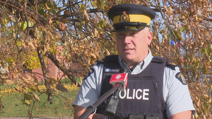 Pierre Chiasson, sergent du détachement de Tracadie de la GRC.