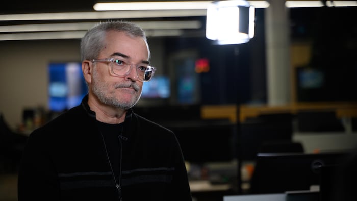 Pierre-Marcel Desjardins en entrevue, le 7 janvier 2026.