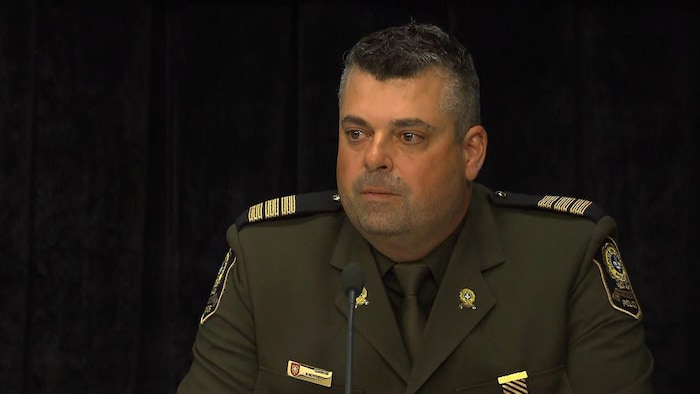 Pierre Mathieu Viviers est directeur adjoint aux enquêtes criminelles à la Sûreté du Québec.