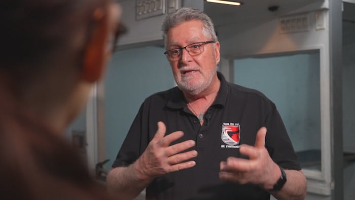 Portrait de Pierre Pharand, au Club de tir de l'Outaouais.