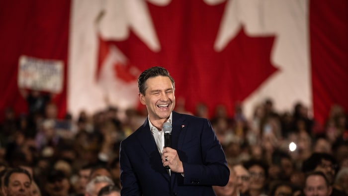 Le cook du Parti conservateur, Pierre Poilievre.