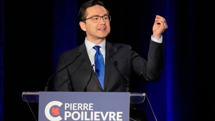Pierre Poilievre speaking.