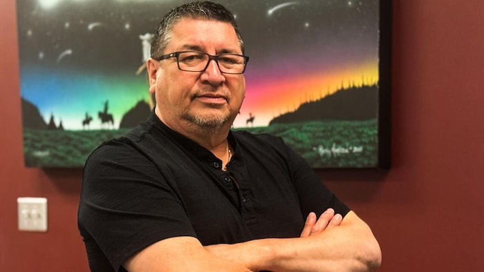 Le chef David Monias de la Nation crie de Pimicikamak.