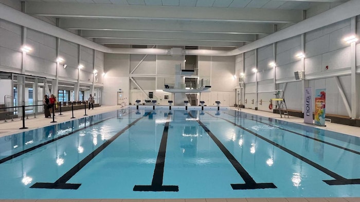 La piscine du Cégep de Trois-Rivières.