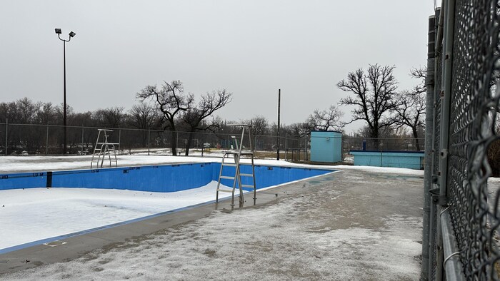 La piscine Happyland, à Winnipeg, le 8 février 2024.
