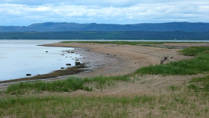 La plage de la communauté innue de Uashat.