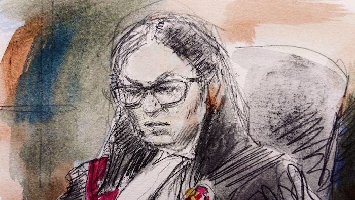 Une illustration judiciaire de l'audience.