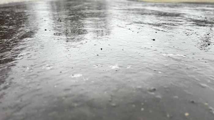 pluie verglacante.