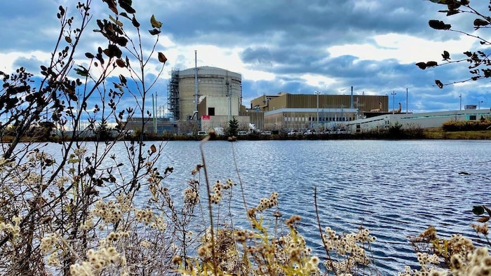 La centrale nucléaire de Point Lepreau au Nouveau-Brunswick.