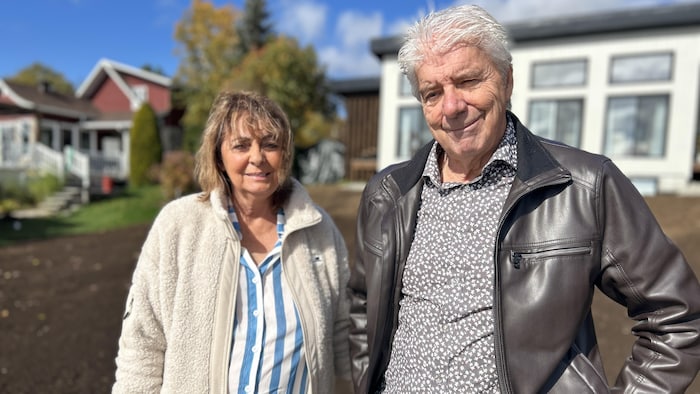 Serge Provencher et Guylaine Girard.