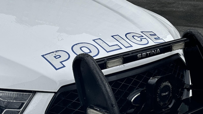 Une voiture du Service de police de la Ville de Québec.