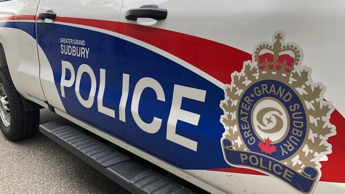 Une voiture de la police du Grand Sudbury.