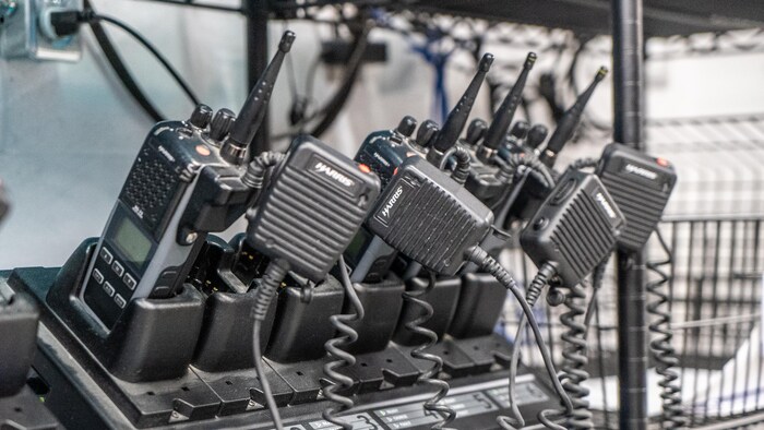 Photo des talkie-walkies. 
