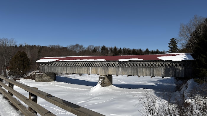 Le pont couvert de la municipalité de Lingwick