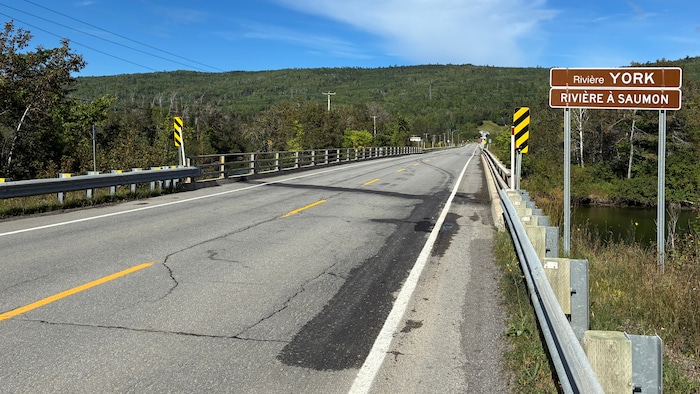 Pont de la rivière York.
