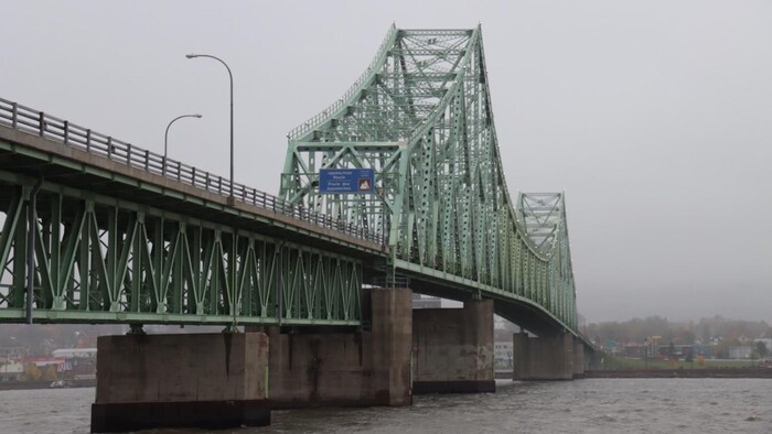 La structure du pont Van Horne.