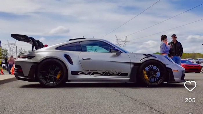 Photo d'une Porsche.
