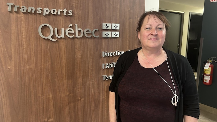 La porte-parole du MTQ, Nicole Gaulin.