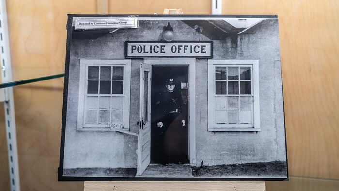 Photo du département de police de Sudbury en 1928.