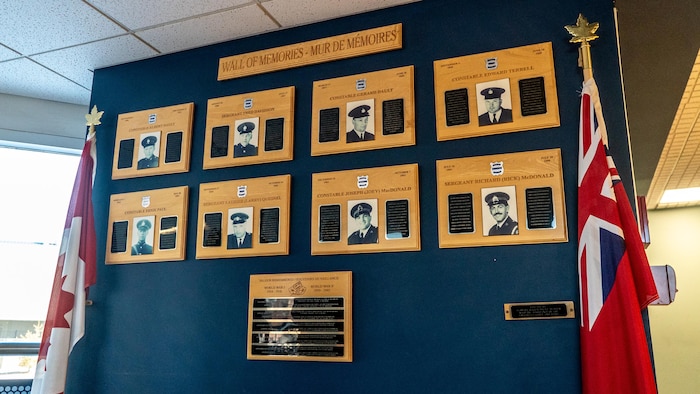 Mur de mémoire.
