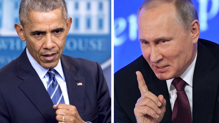 Barack Obama et Vladimir Poutine