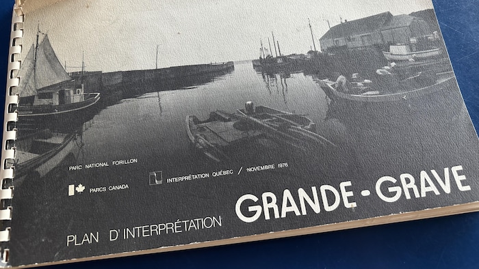 Plan d'interprétation de Forillon en 1976.