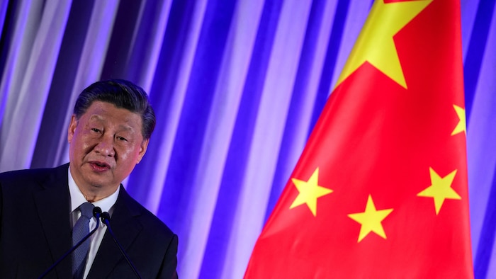  Le président chinois Xi Jinping à San Francisco, Californie, le 15 novembre 2023. 
