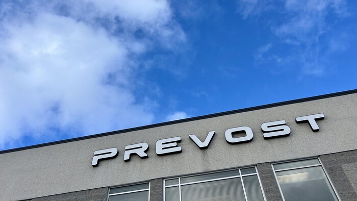 La façade de l'entreprise Prevost.
