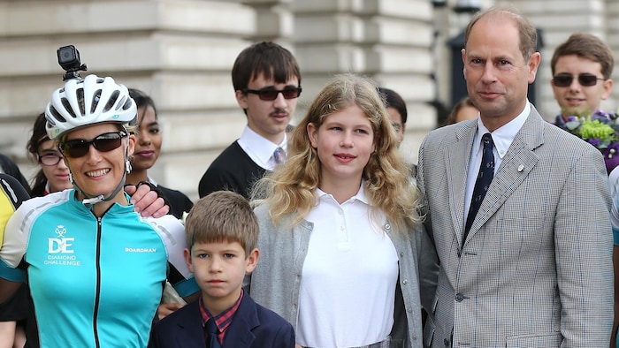 Le prince Edward et sa famille