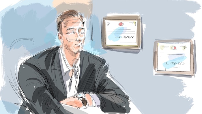 Un croquis d'Alex Formenton