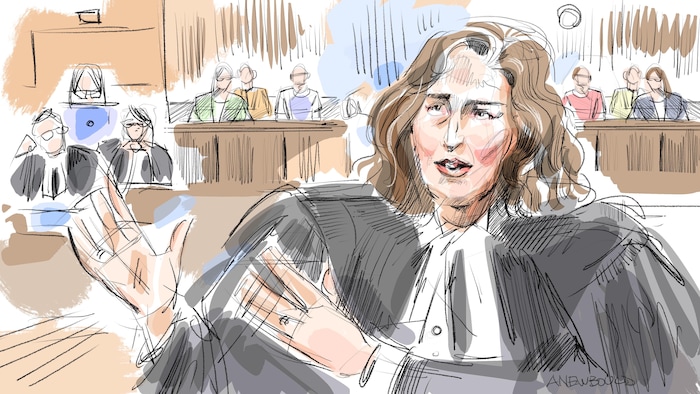 Un croquis de Megan Savard