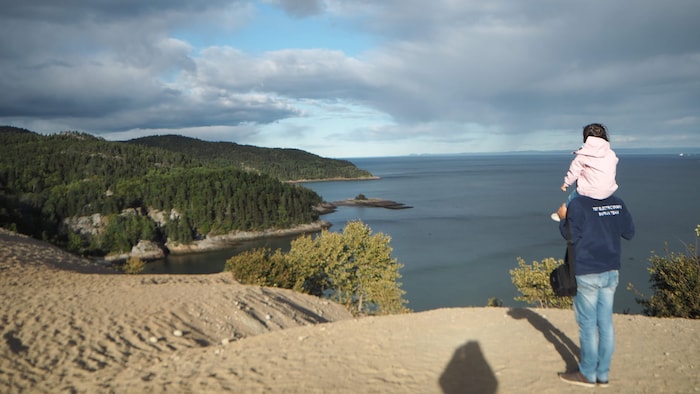 Les dunes de Tadoussac.