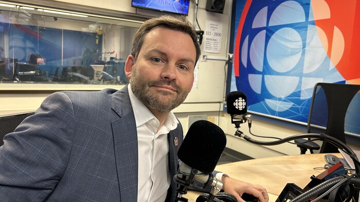 Paul St-Pierre-Plamondon prend la pose.