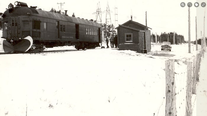 Un train.